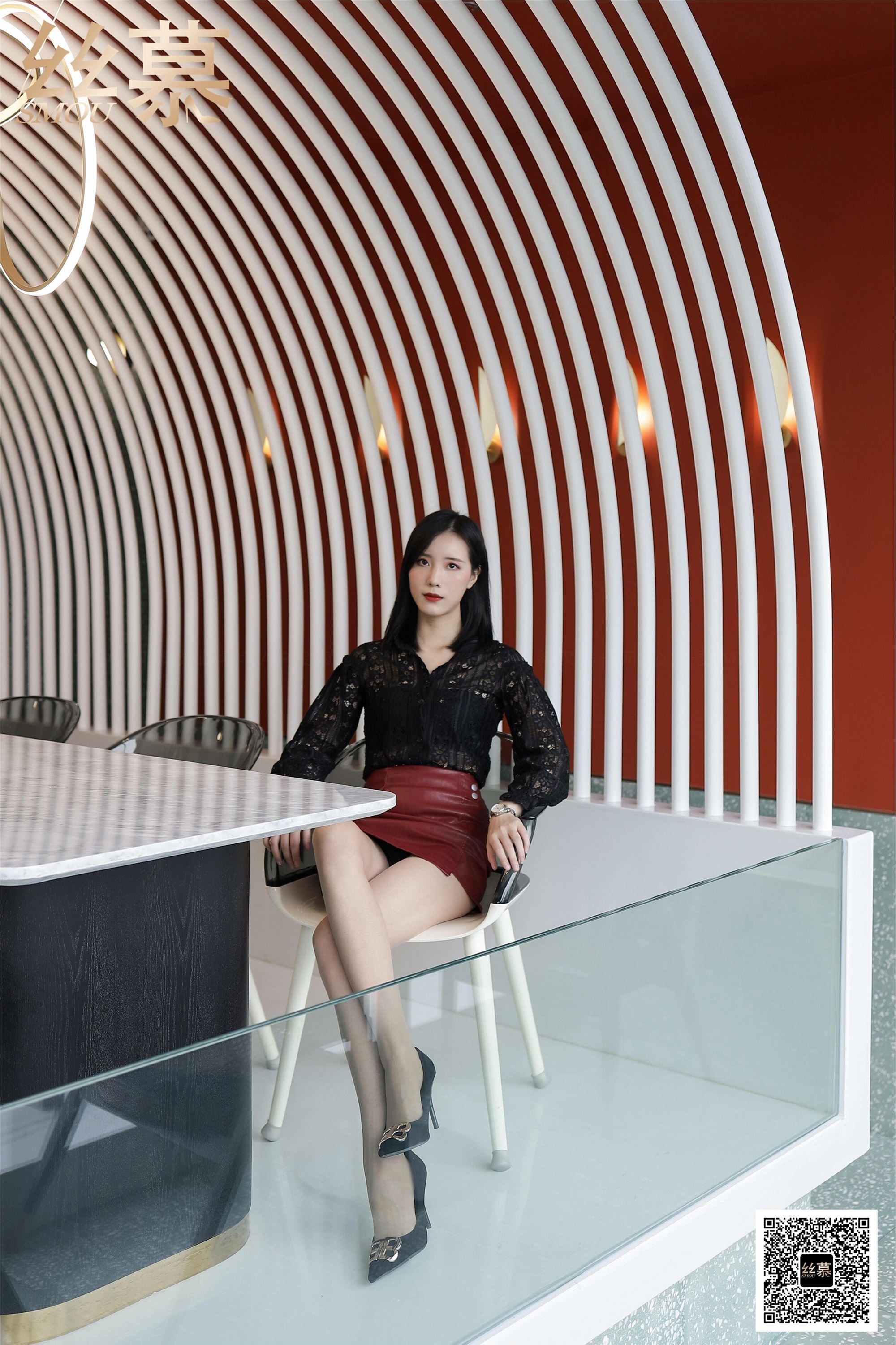 丝慕写真 SM419 天天一元 模特：紫宁《无缝裆3D轻薄无痕》